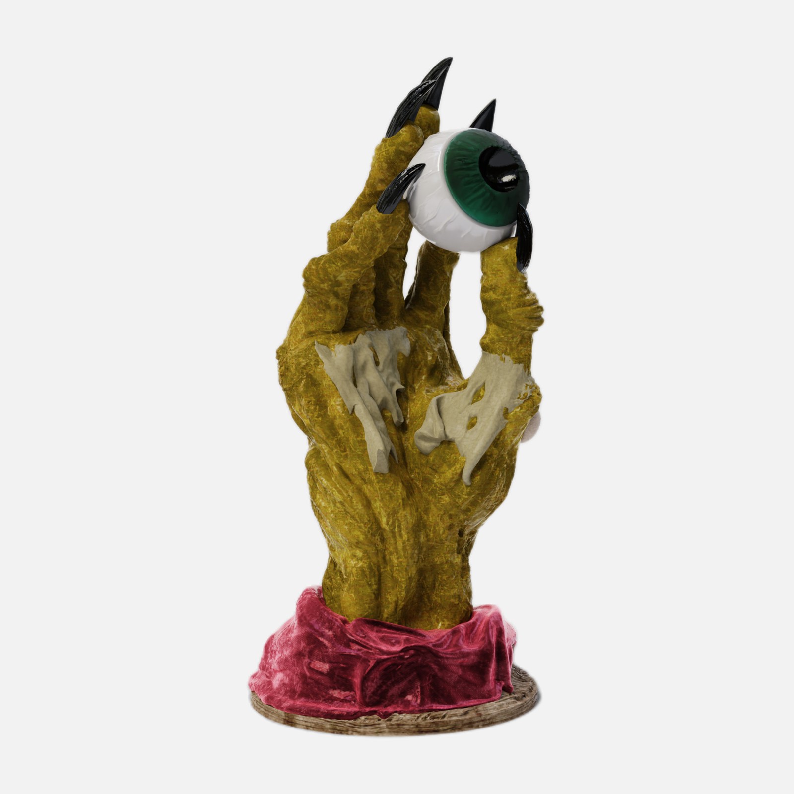 Mano dell'Arcimago con occhio, statua da assemblare